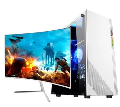 23 8 'བྷ'' изогнутый ЖК монитор CPU i7 Ram 32GB SSD 480GB ТБ настольный компьютер