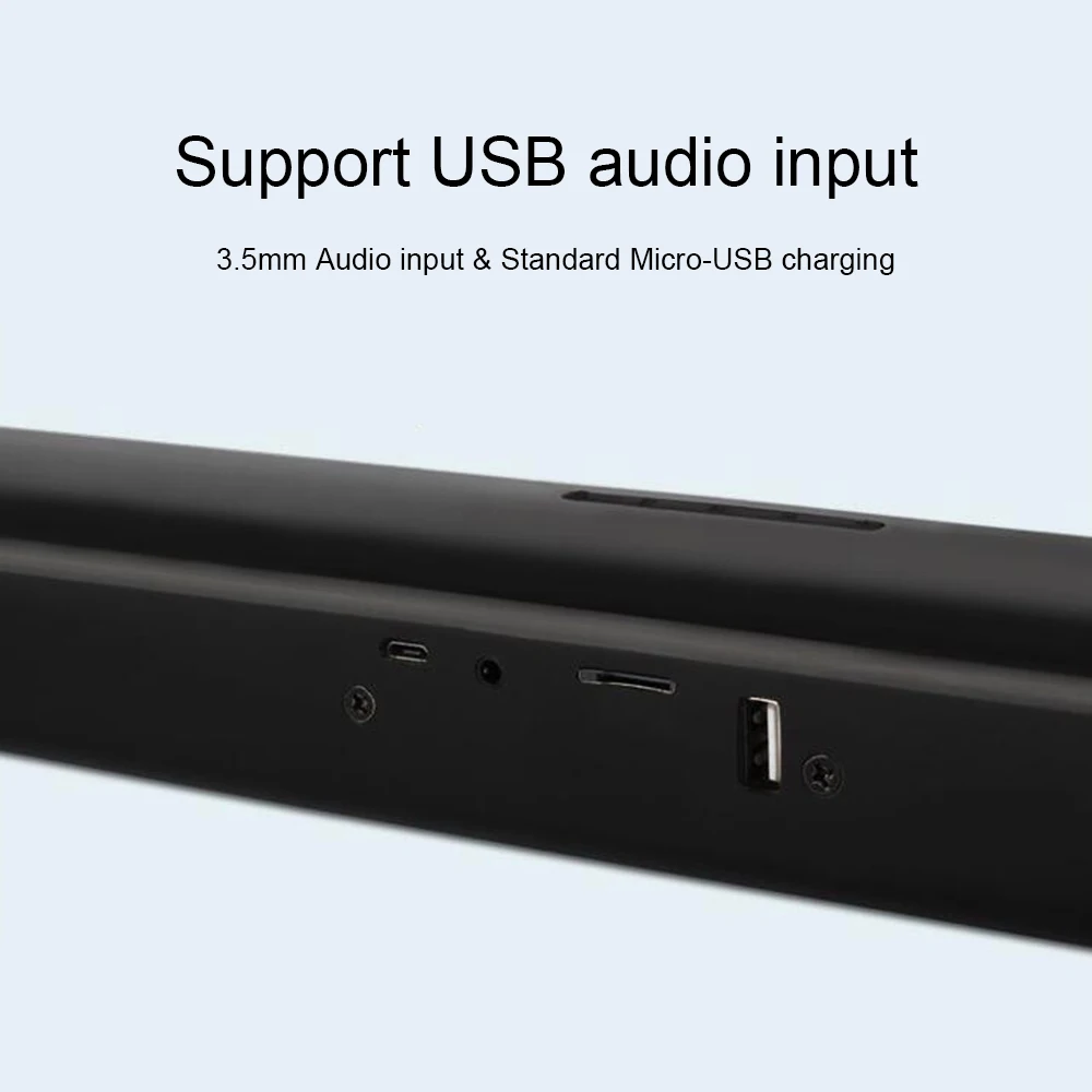 Speaker sem Fio Estéreo de Som de Home Usb para tv Coluna Bluetooth Soundbar Theater Bar Música Estéreo tf pc 20w tv 16 20W Coluna Bluetooth Speaker Sem Fio TV