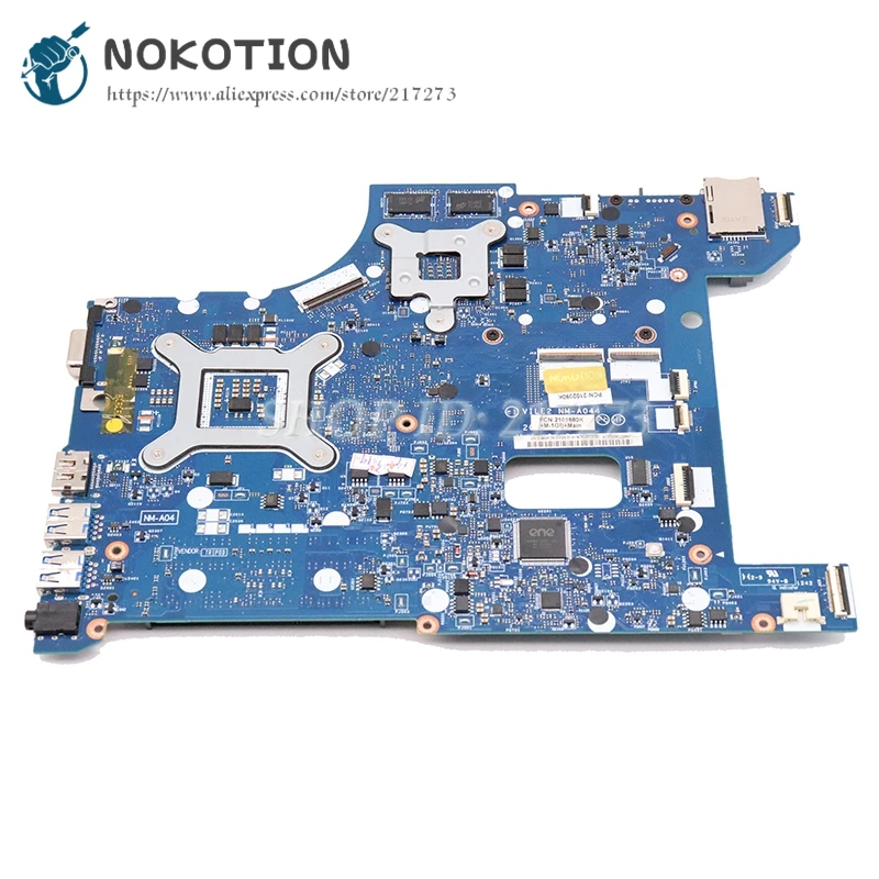 NOKOTION для lenovo Thinkpad E531 Материнская плата ноутбука VILE2 NM-A044 FRU 04Y1301 материнская плата HM77 DDR3 Geforce 710m
