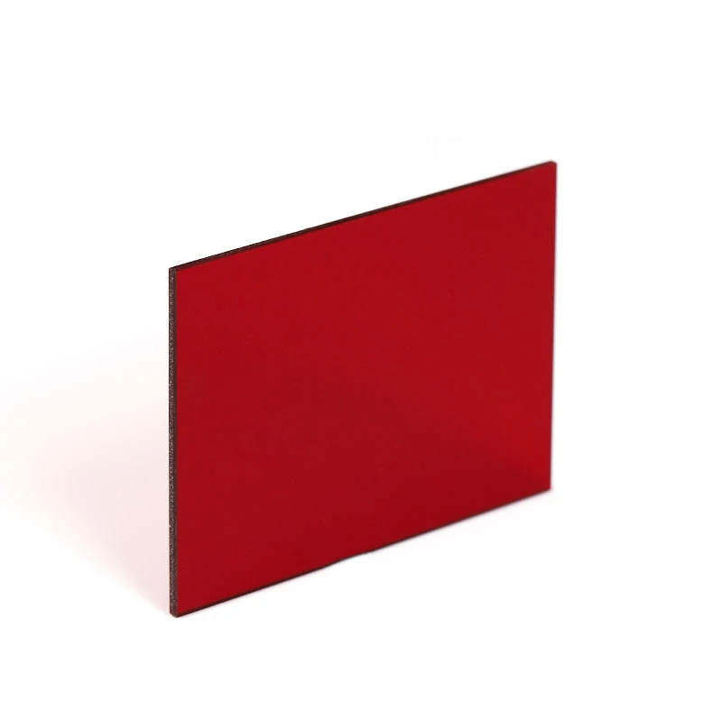 Красное стекло спектральное поглощающее стекло 32x48x1 мм настраиваемая цветная оптическая стеклянная пластина