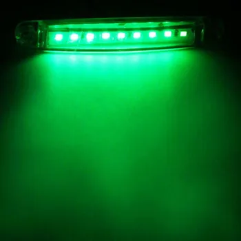 

Tail Light Assembly Side marker light 10pcs 9-LED Lamp For Bus Lorry Truck Trailer