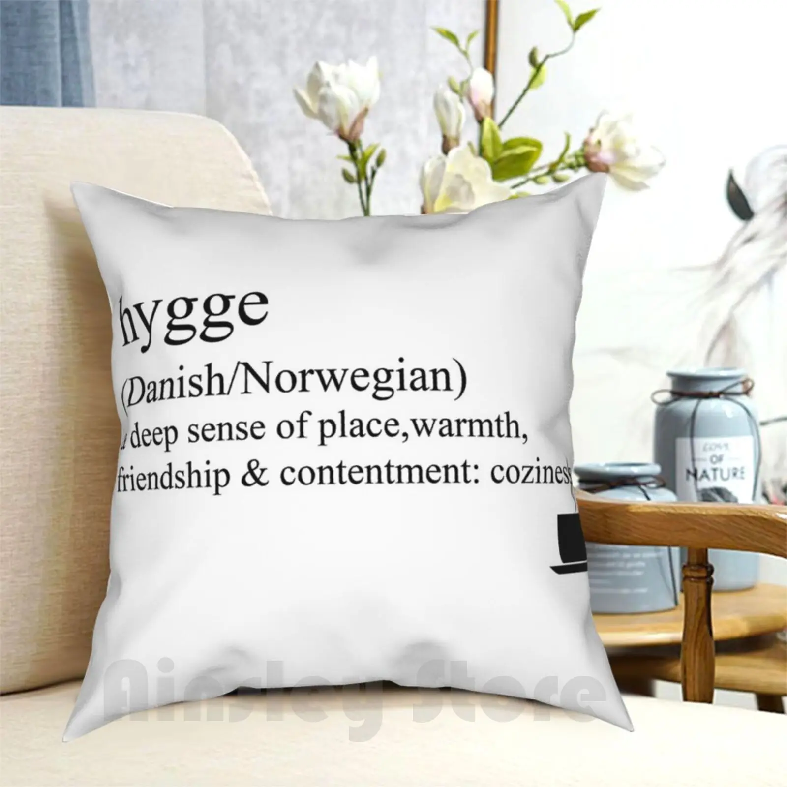 

Hygge-датская/норвежская, необычные футболки и аксессуары, подушка, мягкая домашняя Подушка с принтом, Необычные слова