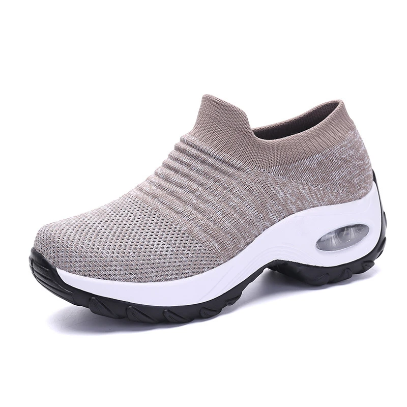 Flying woven increased air cushion sneakers Clearance