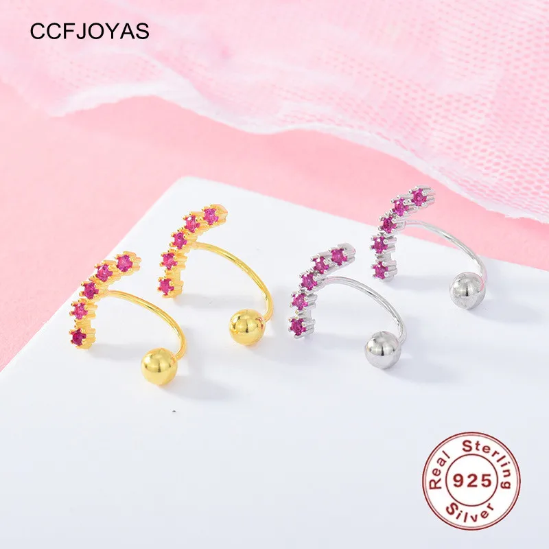 Женские серьги-гвоздики из серебра 925 пробы | Украшения и аксессуары
