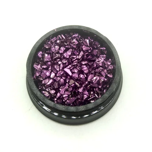 Nail gravel 07 1 коробка, кристаллы, дробленые стеклянные бусины для ногтей, икра, стразы, микро бусины, неправильные гравия, стразы для украшения ногтей - Цвет: Nail gravel 07