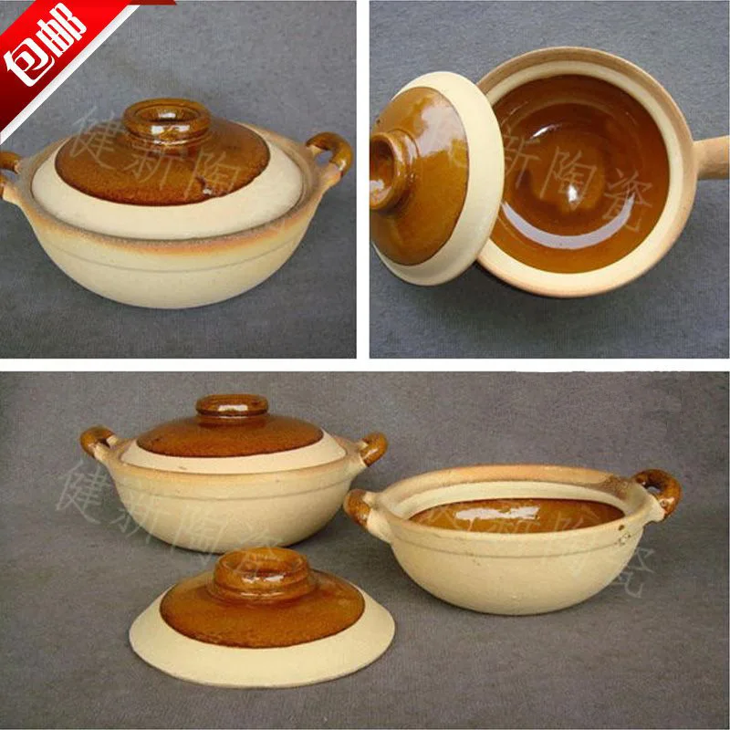 

Appetizing Soup Rice Earthenware Pot Traditional Plain Soil Earthenware Pot Cooker Olla Kiln Soil Earthenware Pot Earthenware Po