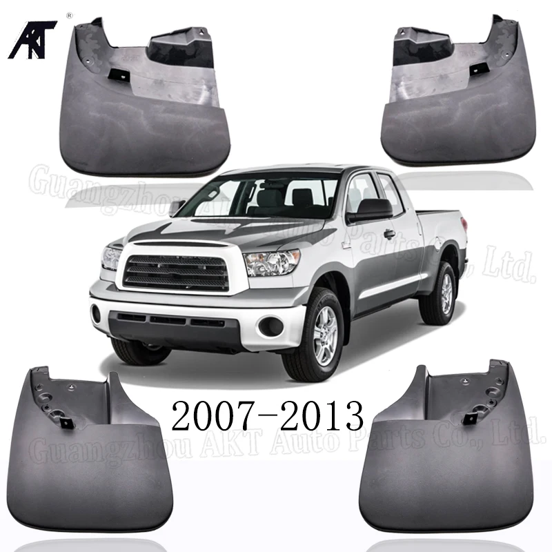 Спереди и сзади Всплеск брызговики крыло для Toyota Tundra 2007 2008 2009 2010 2011 2012 2013 Автомобильные Брызговики 4 шт./компл
