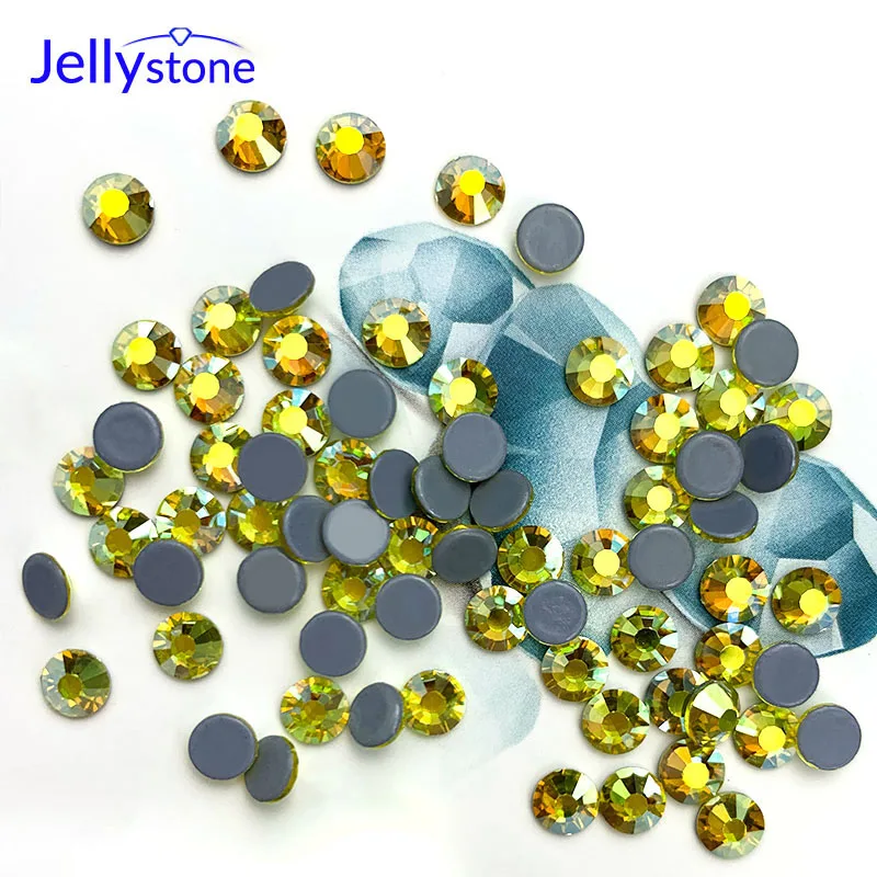 

12 Sizes 74Colors Crystal AB Hotfix Rhinestones Glass Strass Hotfix Iron On Rhinestones For Nail Art Sewing&Fabric Decoretion