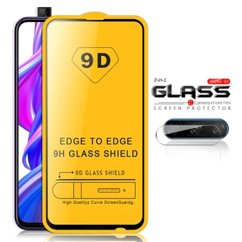 

2-in-1 camera glass on for honor 9x premium protective glass honor9x honer 9 x armor protection glas xonor 9x x9 stk-lx1 6.59''