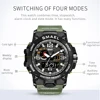 SMAEL Fashion Mens Watches LED Sport Waterproof Watches Mens Top Luxury Brand Digital Male Quartz Wrist Watch Relogio Masculino ► Photo 2/6