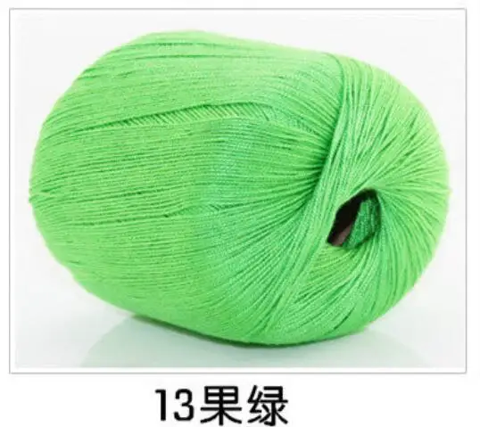 5 шт.* 50 г пряжа для вязания linha de croche шелковая нить для наращивания вязания игл вязание хлопок ручная работа белье t50 - Цвет: 13
