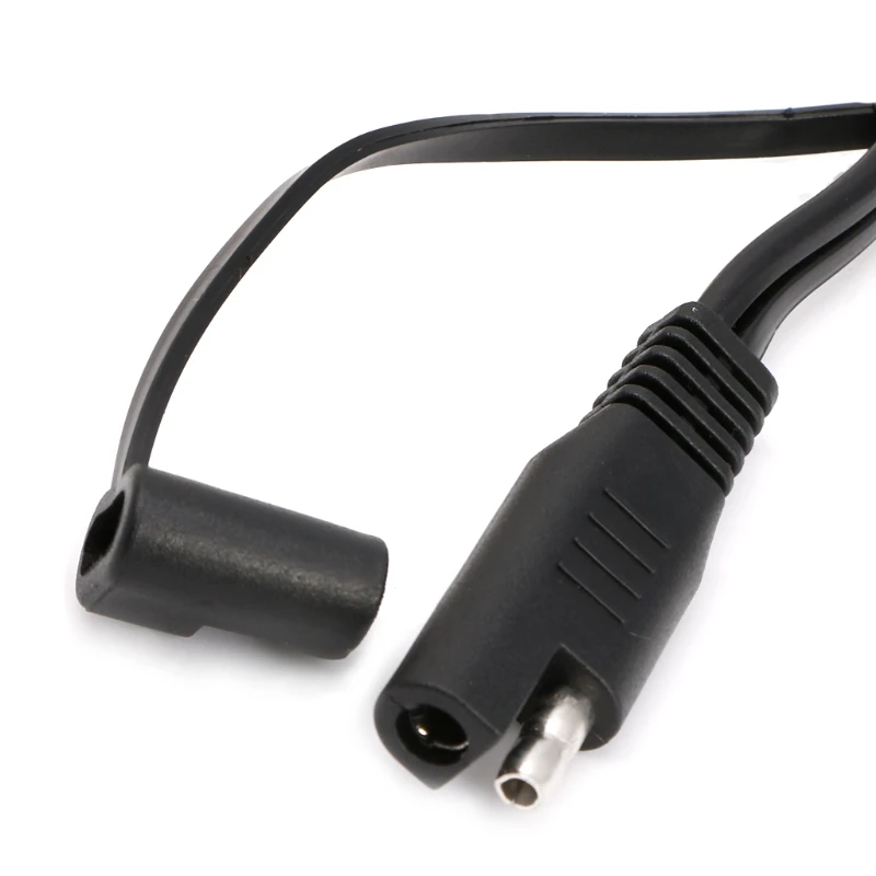 Мотоцикл 2.1A водонепроницаемый USB зарядное устройство комплект SAE к адаптер +
