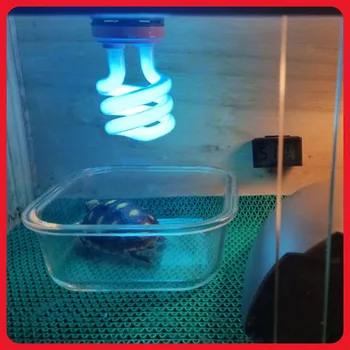 

Ultraviolet Light Bulb E27 5.0 UVB 13W Pet Reptile Light Glow Lamp Daylight Bulb for Tortoise Fish Amphibians Uvc Light