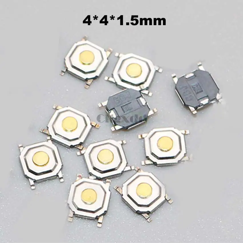 Push Button Switch push button switch 100pcs Car Remote Control Key Touch Switches For Hyundai Nissan Honda VW Toyota Kia Peugeot