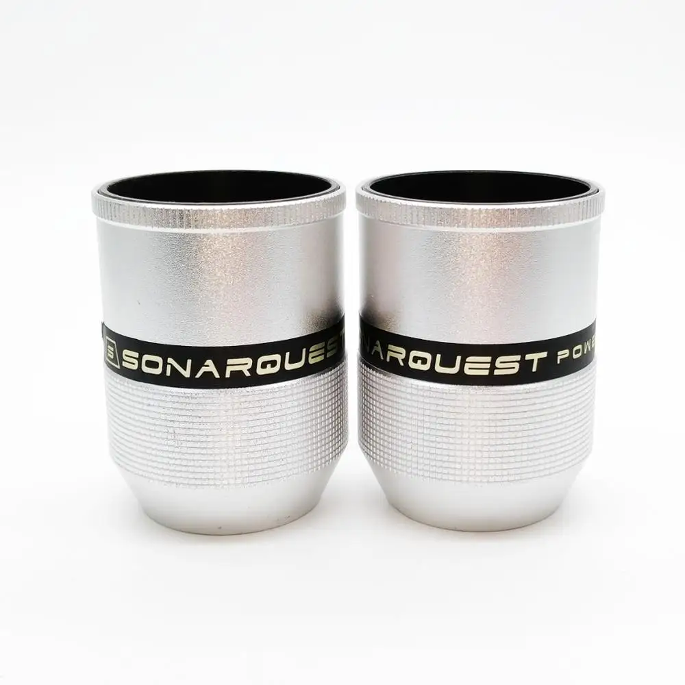 SONARQUEST P25-R(PD) C25-C(PD) Алюминиевый сплав высокого класса чистая красная медь США Разъем питания и IEC разъем для HiFi аудио усилитель