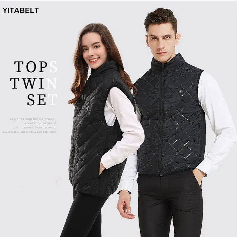 

Intelligent Thermostat USB Smart Vest Female Heating Vest Heating Clothes Charging Warm Body Heating Vest Men