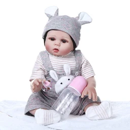 48 см Цельный Мягкий силиконовый реалистичный гибкий bebe Кукла reborn baby Сладкий Твин Премиум Детская кукла с одеялом - Цвет: a girl doll