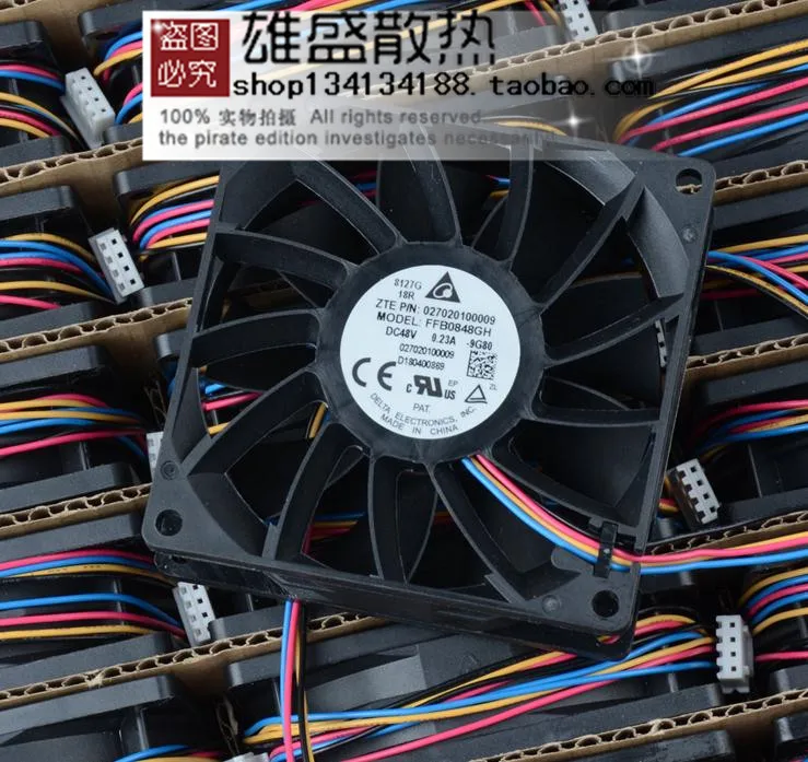 Для Delta 8025 48V 0.23a Ffb0848gh чехол для обмена сервера охлаждающий вентилятор |
