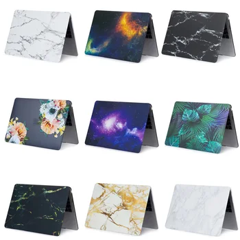

A1932 Marble Printing Series Laptop Protector Case For Macbook Pro Retina 13.3 15.4 Professional protection cover