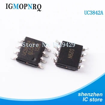 

New 10PCS/Lot UC3842 UC3842A UC3842B 3842 SMD Chip SOP-8 Wholesale Electronic uc3842a