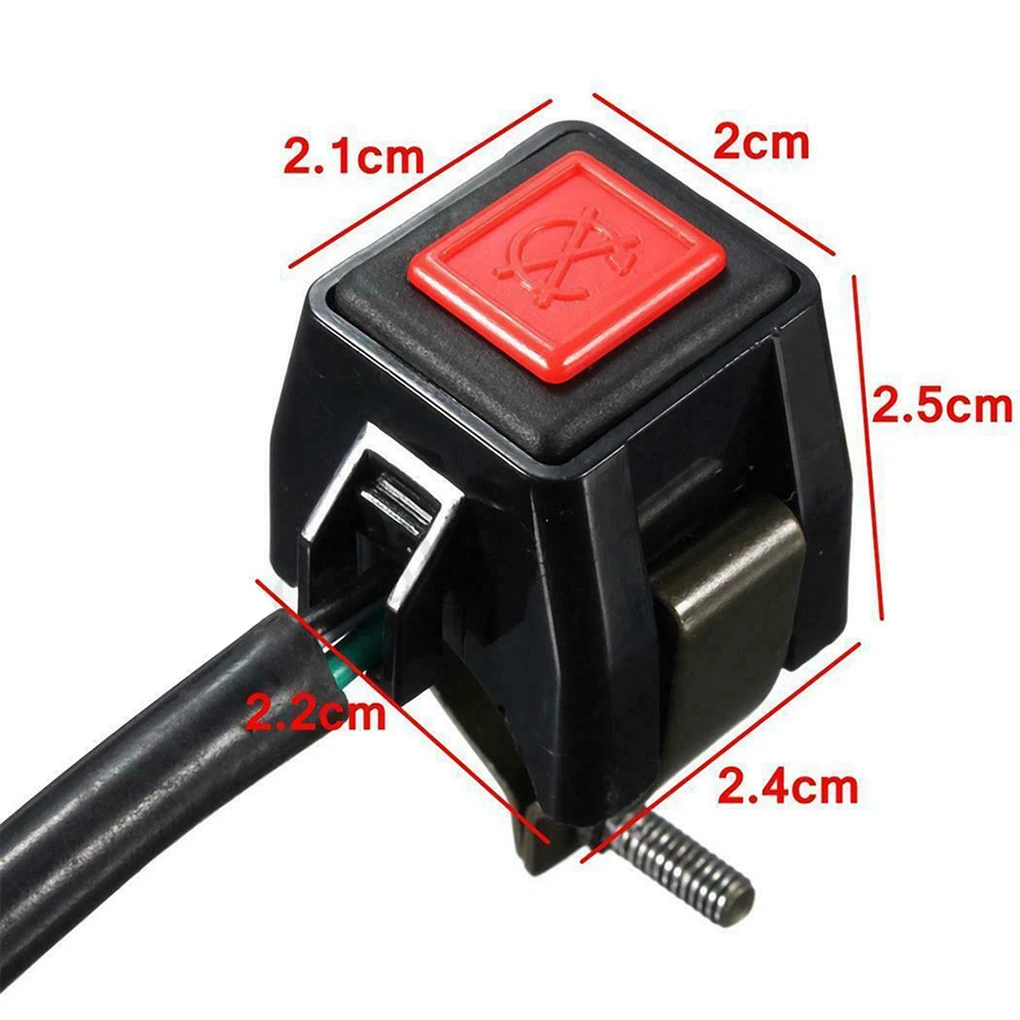 7/8 ''22 мм руль пусковой Рог Кнопка Переключатель мотоцикла Quad Dirt Pit Bike ATV аксессуары для мотоциклов