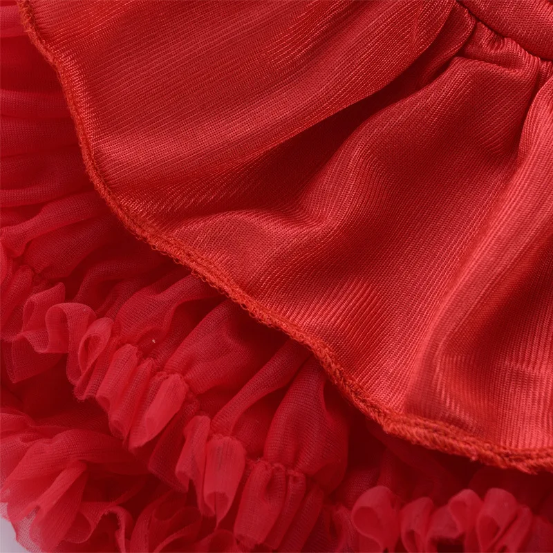 Girls Skirt Fluffy Pettiskirt Tutu Skirt Orange Tutu Girls Baby skirt Ballet skirt Halloween Christmas Party Costume kids