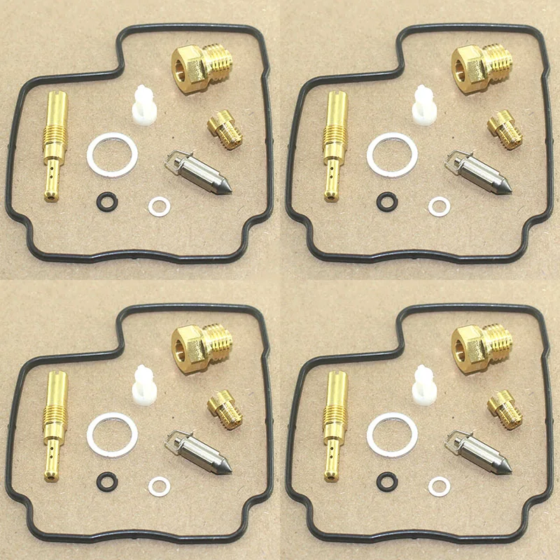 4 комплекта для мотоцикла CB400F CB 1 1989 90 CB400 400 F CB1 Комплект Для Ремонта Карбюратора с