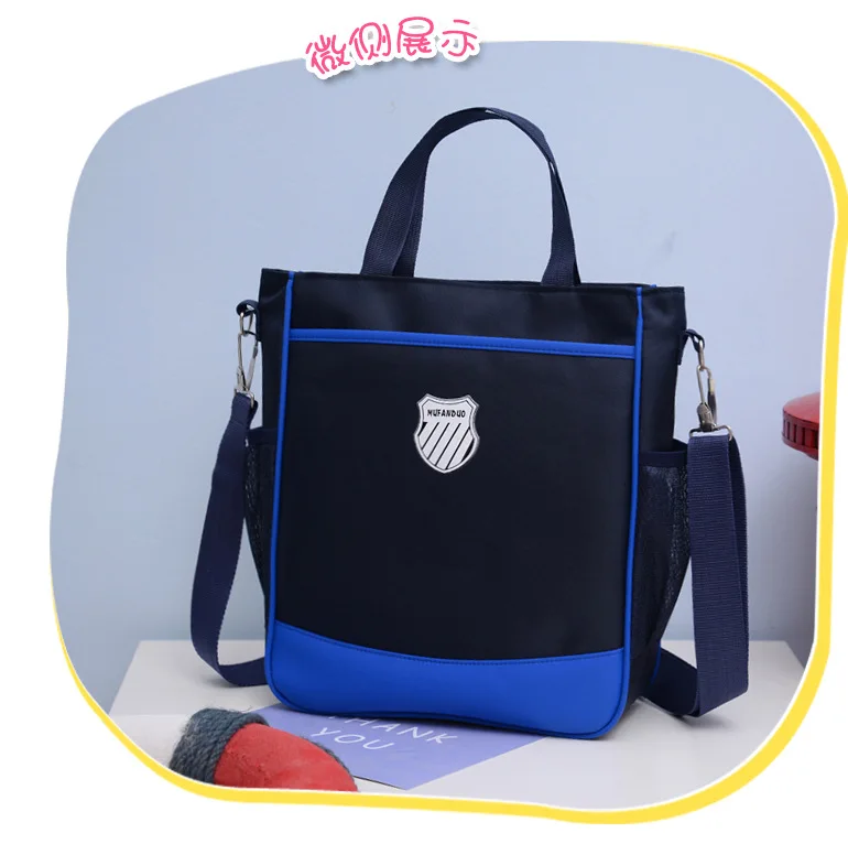 

New Style Children bu xi dai Schoolbag for Elementary School Students Students New Style One-Shoulder Oblique Free Printed Words