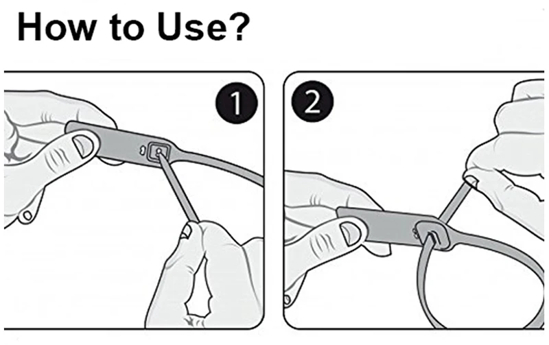 How to use Plastic seals