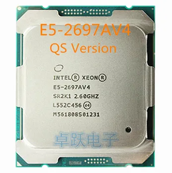 

E5-2697AV4 Original Intel Xeon QS Version E5 2697AV4 2.60GHZ 16-Core 40M E5-2697A V4 FCLGA2011-3 Processor free shipping