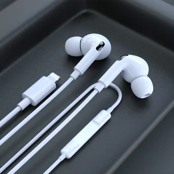 

air pro 3 auriculares con cable auriculares con microfono Airpodding Auricular para celular for iphone huawei samsung auricolari