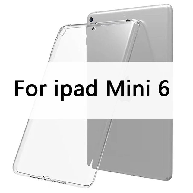 Case For iPad 10.2 2019 MiNi 2 3 4 5 TPU Transparent Silicone Shockproof Cover For New iPad 2017 2018 Pro 10.5 Air 1 2 Back Case For MiNi 6