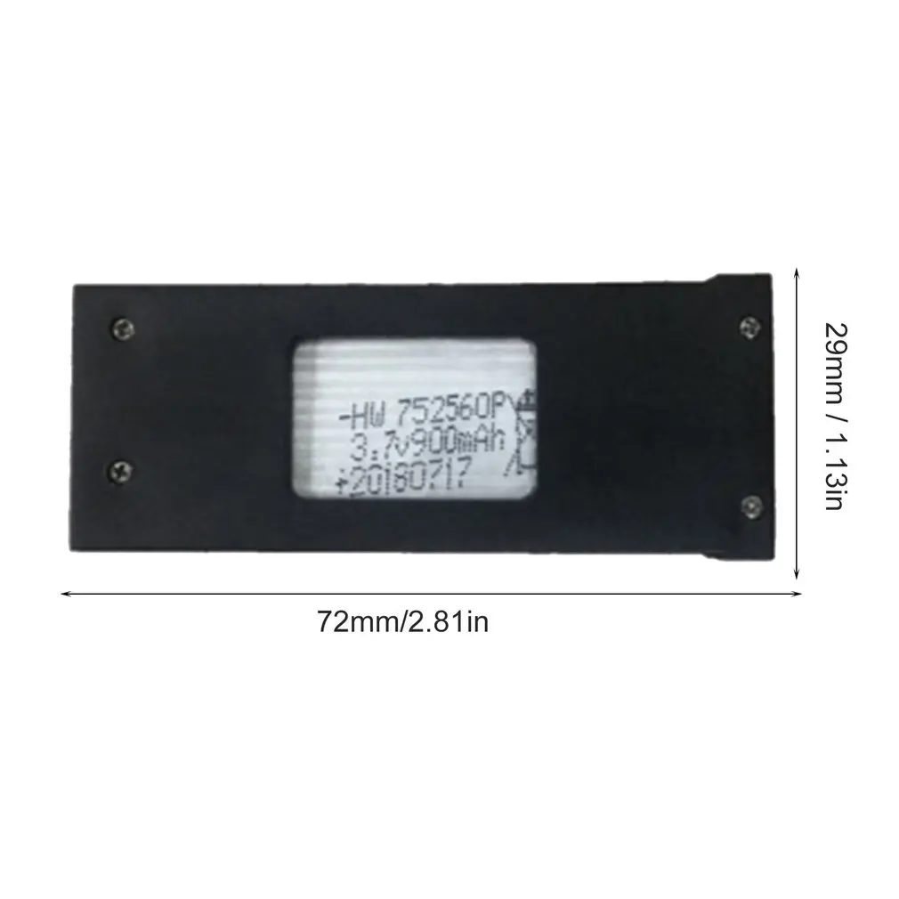 3,7 V 900mAh Lipo батарея для XS809/S25/Q39 FPV RC Дрон запасные части Аксессуары Замена аккумуляторных батарей