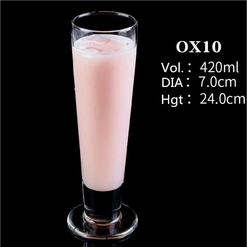 Прозрачный стакан сок вина стекло tazas garrafa vbook vidrio bardak виски verre copas vino copas de cristal szklanki водка vetro - Цвет: OX10