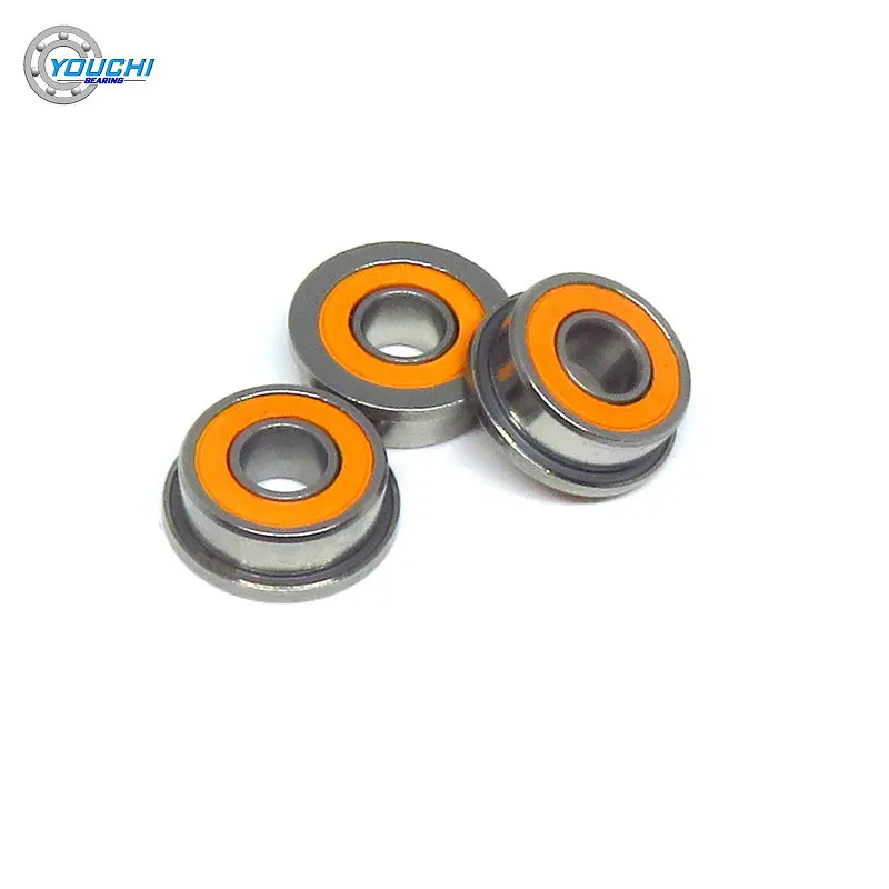 2pcs 8x16x5 SF688 2RS Hybrid Ceramic Flange Bearing 8*16*5 ABEC-7 688 F688  SF688C RS 2OS Miniature Flanged Bearing - AliExpress