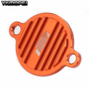 

CNC Billet Engine Oil Filter Cover Cap For KTM 250 350 450 505 SXF 450SMR 350 EXCF 200 450 530 EXC 350 SX SXF EXC SMR EXF