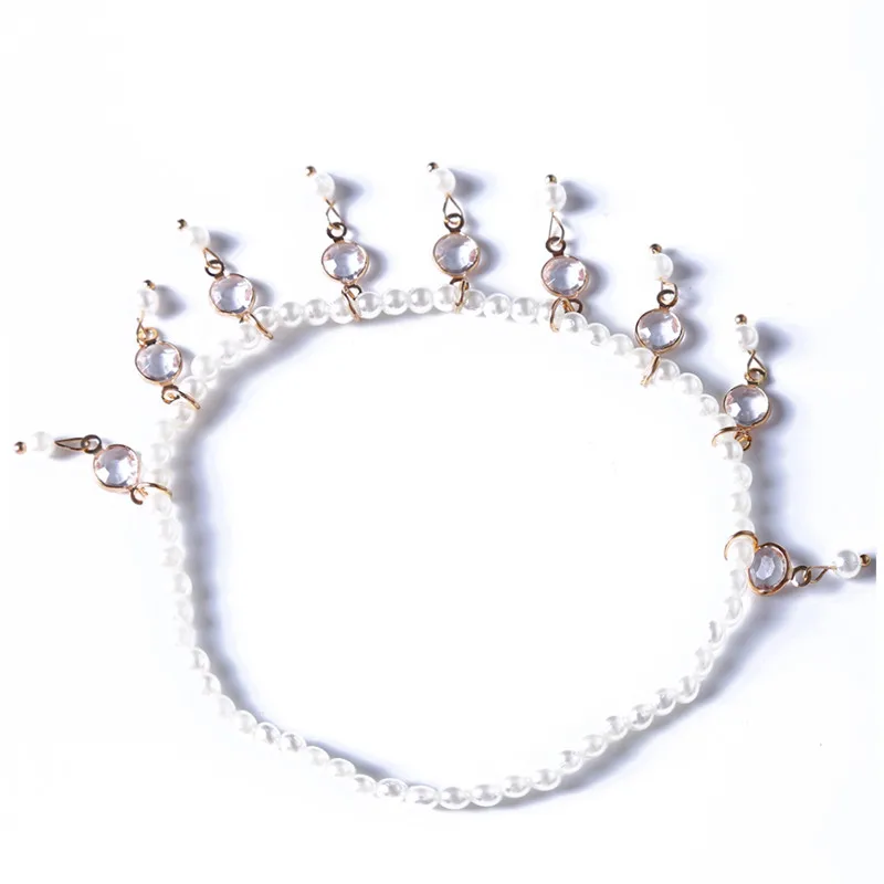 Golden Boho Style Fashion Vintage Ankle Tail Chain Anklet For Women Girl Double Crystal Gold Summer Hot Sale Beach Jewelry