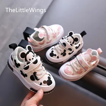 

Fall 2020 Girls' Shoes cute Cartoon Princess 1-3 Years Old Children's breathable Shoes Super soft and comfortable sneakers