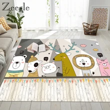 Zeegle, ковер, ковер для журнального столика, современный ковер для гостиной, противоскользящий впитывающий прикроватный ковер, коврик для детской комнаты
