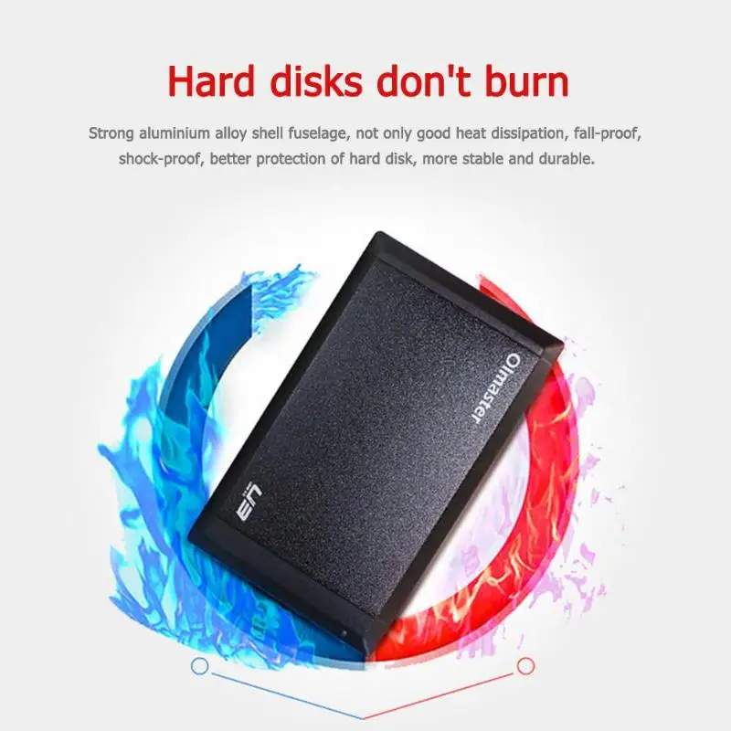 OImaster EB-230U3 USB3.0 на корпус SATA HDD 2,5 дюймов 5 Гбит/с алюминиевый внешний жесткий диск коробка для компьютера ноутбука ПК