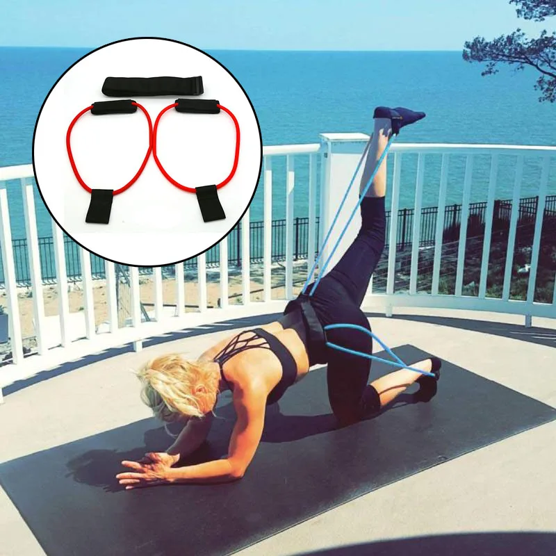 

Женские Эспандеры для фитнеса, повязка на ягодицы, регулируемый поясной ремень, Педальный Тренажер для дома, тренажерного зала, веса, йоги, раллийный ремень