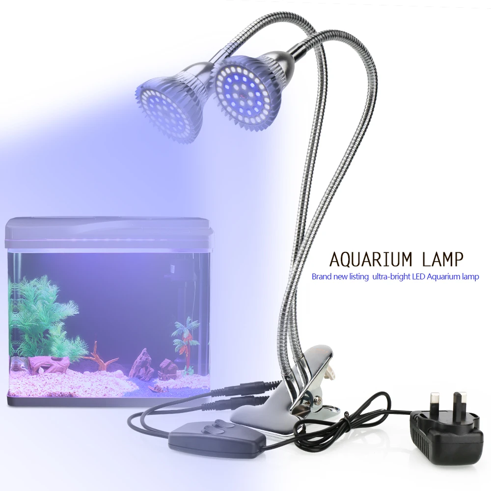 

24W Aquarium LED Bar Light Waterproof Fish Tank Light Underwater Aquario Lamp Aquariums Decor Lighting Aquarium Light Fish Tank