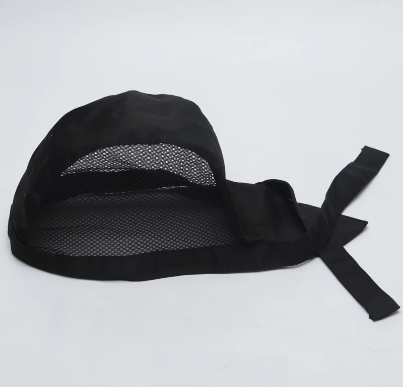 chef hat Breathable mesh kitchen hats 