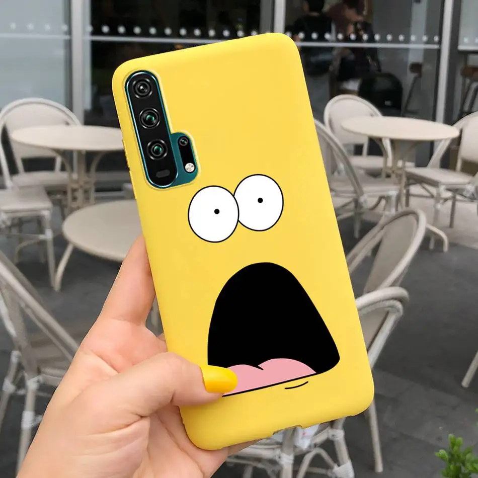 wallet cases Phone Case For Huawei Honor 20 Pro Lite Cases Flower Pretty Girl Soft Silicone Back Cover For Honor 20 Lite pro 20Lit 20Pro phone flip cover