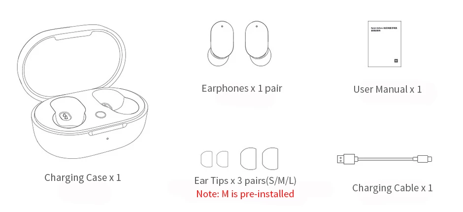 2021 xiaomi redmi airdots 3 sem fio