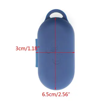 

Flip-open Cover Protective Case Silicone Waterproof Shell for TOZO T12 Earphones DXAC