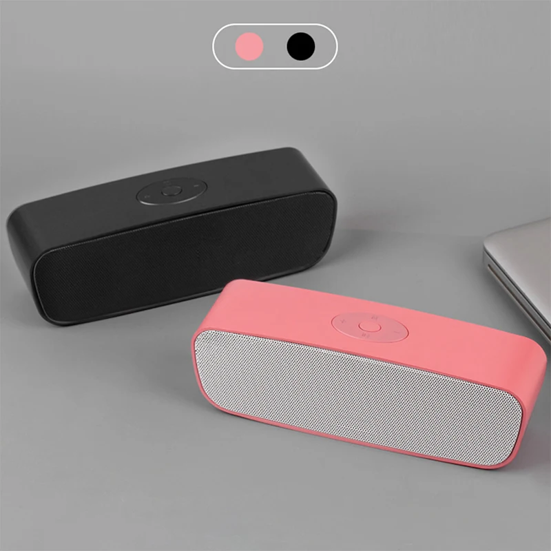 Bluetooth 5.0 Speaker Noise Reduction Wireless TF Card U Disk FM Radio