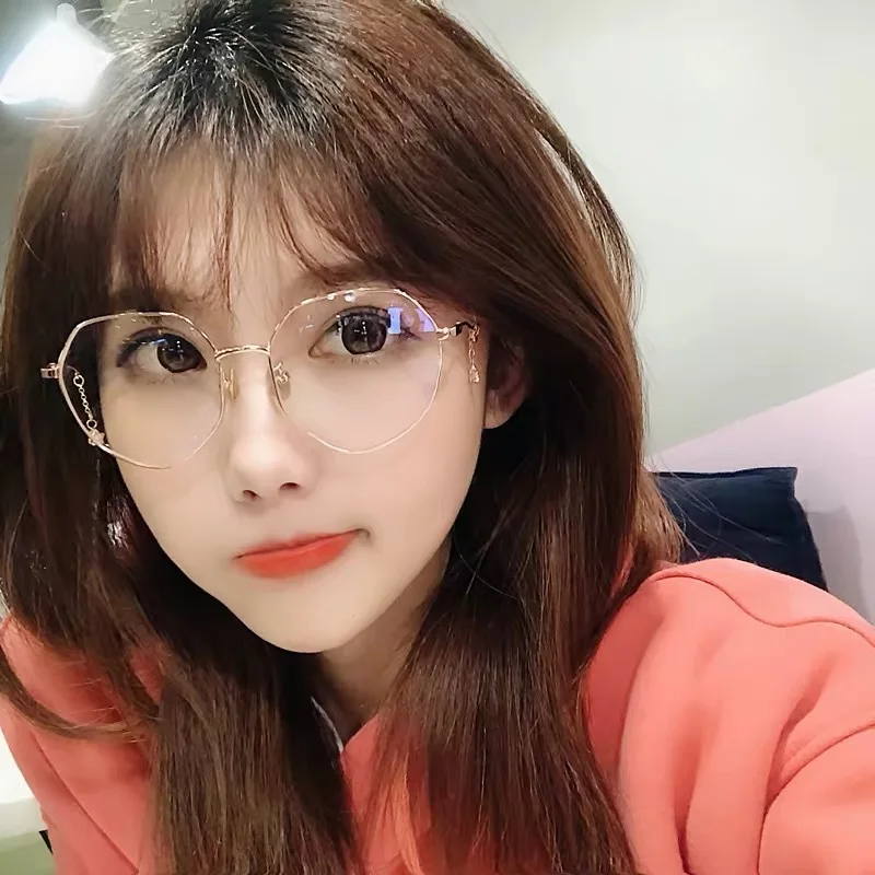 

Vintage Glasses Frame Women Retro Irregular Optical Eyeglasses Myopia Prescription Frames Spectacles Clear Lens Eyewear Oculos