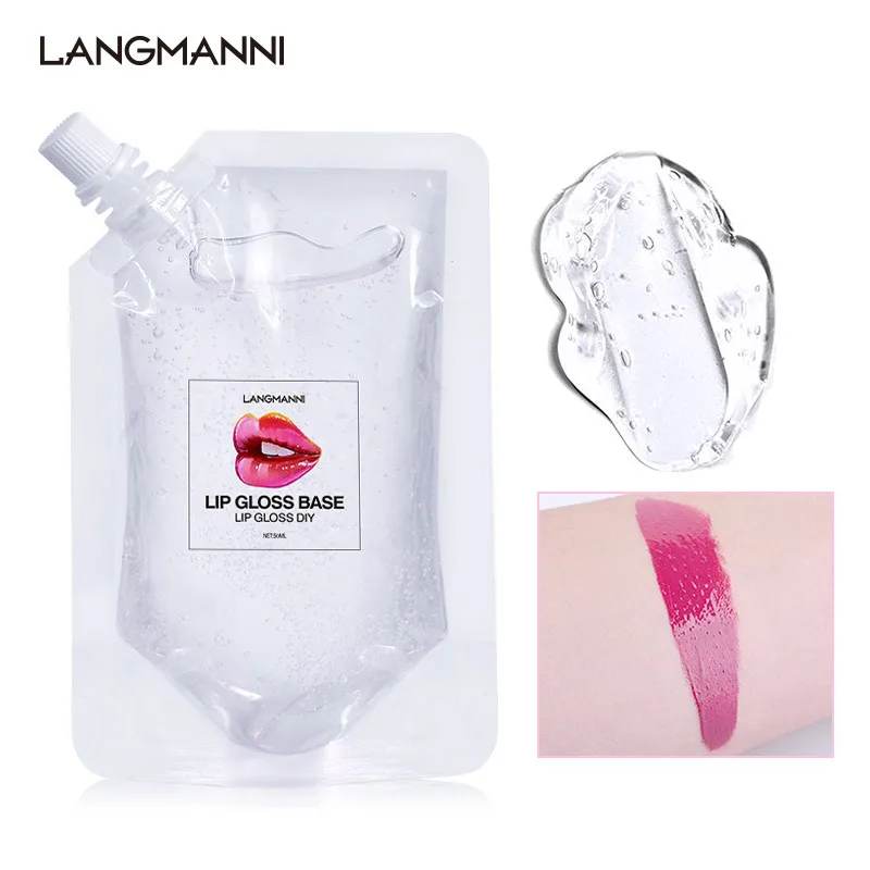 Langmannni Brand DIY Clear Lip Gloss Base 50ML