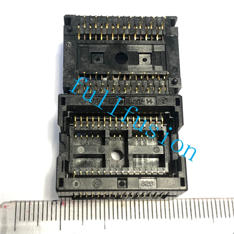 OTS 32 1.27 14 SOP32P Enplas IC тестовая розетка 1 27 мм Шаг Размер тела 10 76 гореть в